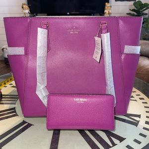 Kate Spade tote and wallet set!